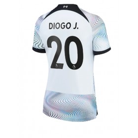Damen Fußballbekleidung Liverpool Diogo Jota #20 Auswärtstrikot 2022-23 Kurzarm